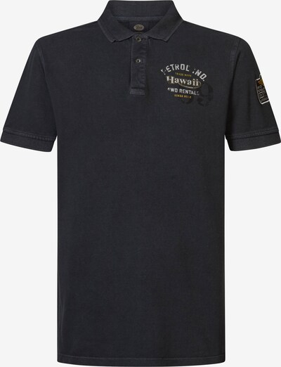 Petrol Industries Shirt 'Meander' in de kleur Geel / Antraciet / Zwart / Offwhite, Productweergave