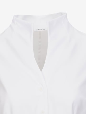 SEIDENSTICKER Bluse in Weiß
