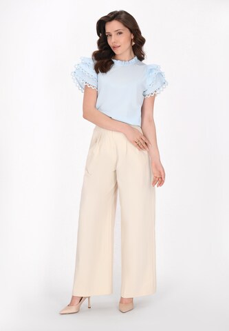 faina - Blusa em azul