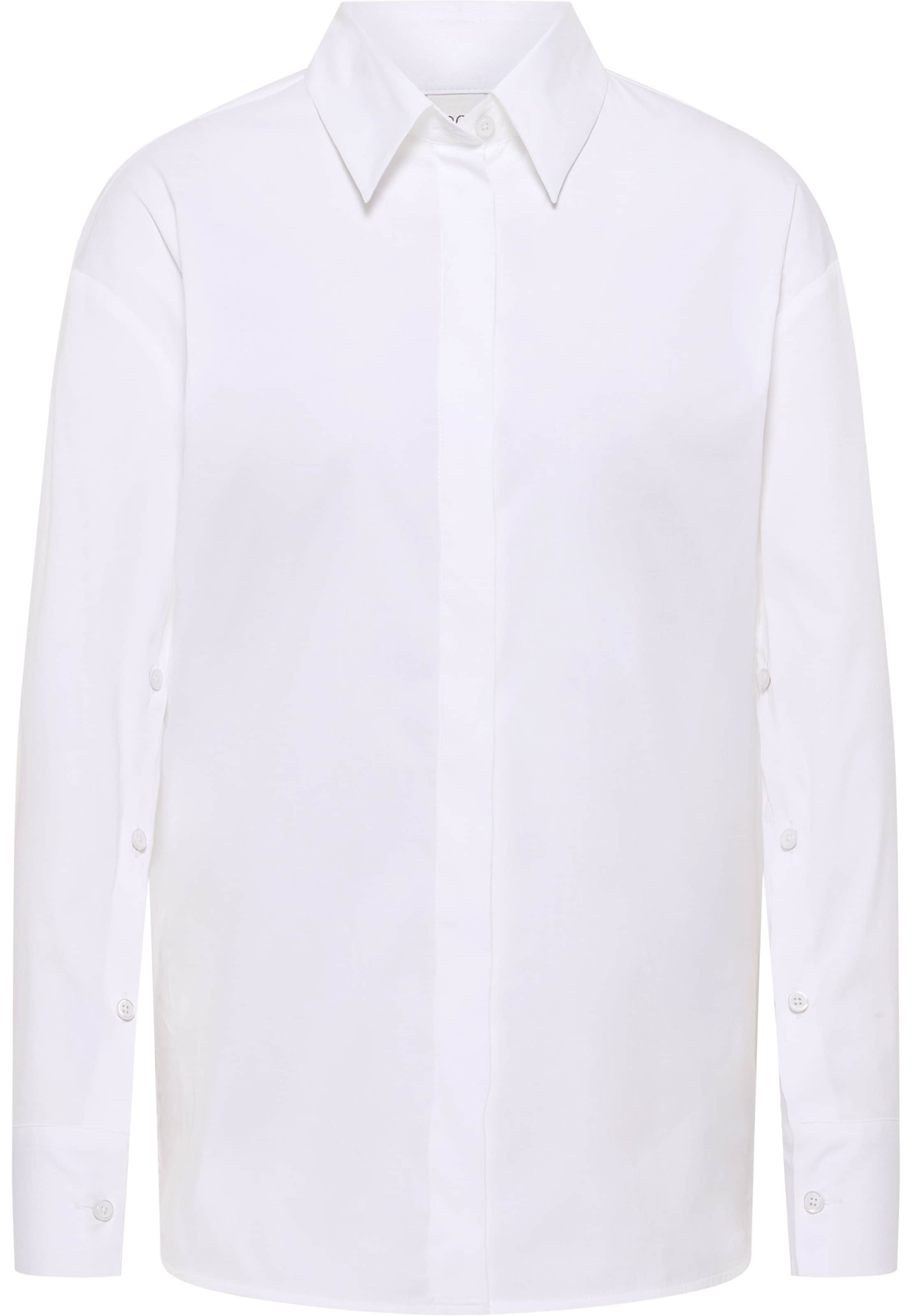 ETERNA Blouse in Wit: voorkant