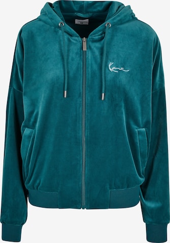 Karl Kani Sweat jacket in Green: front