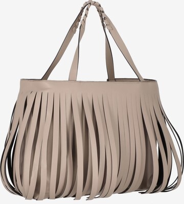 Karl Lagerfeld Shopper 'Fringe' in Brown