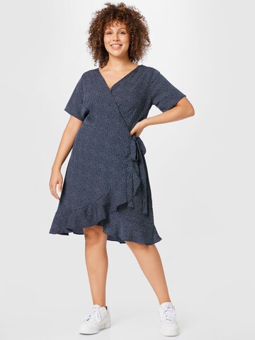 ONLY Carmakoma - Vestido 'Livia' en azul: frente