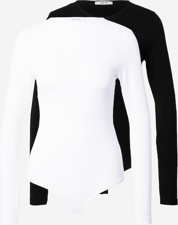 ABOUT YOU Shirt '2er pack  Lulu Body' in Black: front