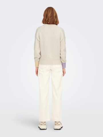 ONLY Pullover 'Anna' i beige