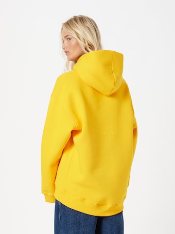 Karo Kauer Sweatshirt in Gelb