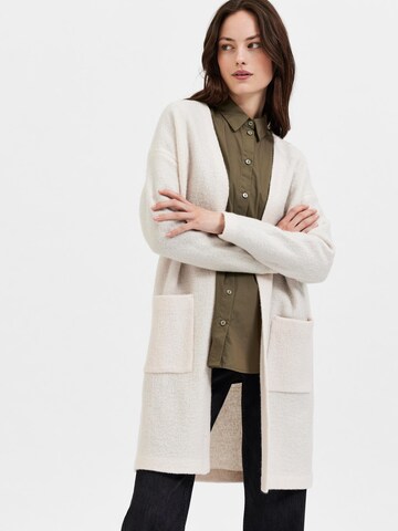 SELECTED FEMME Gebreid vest 'Darla' in Wit