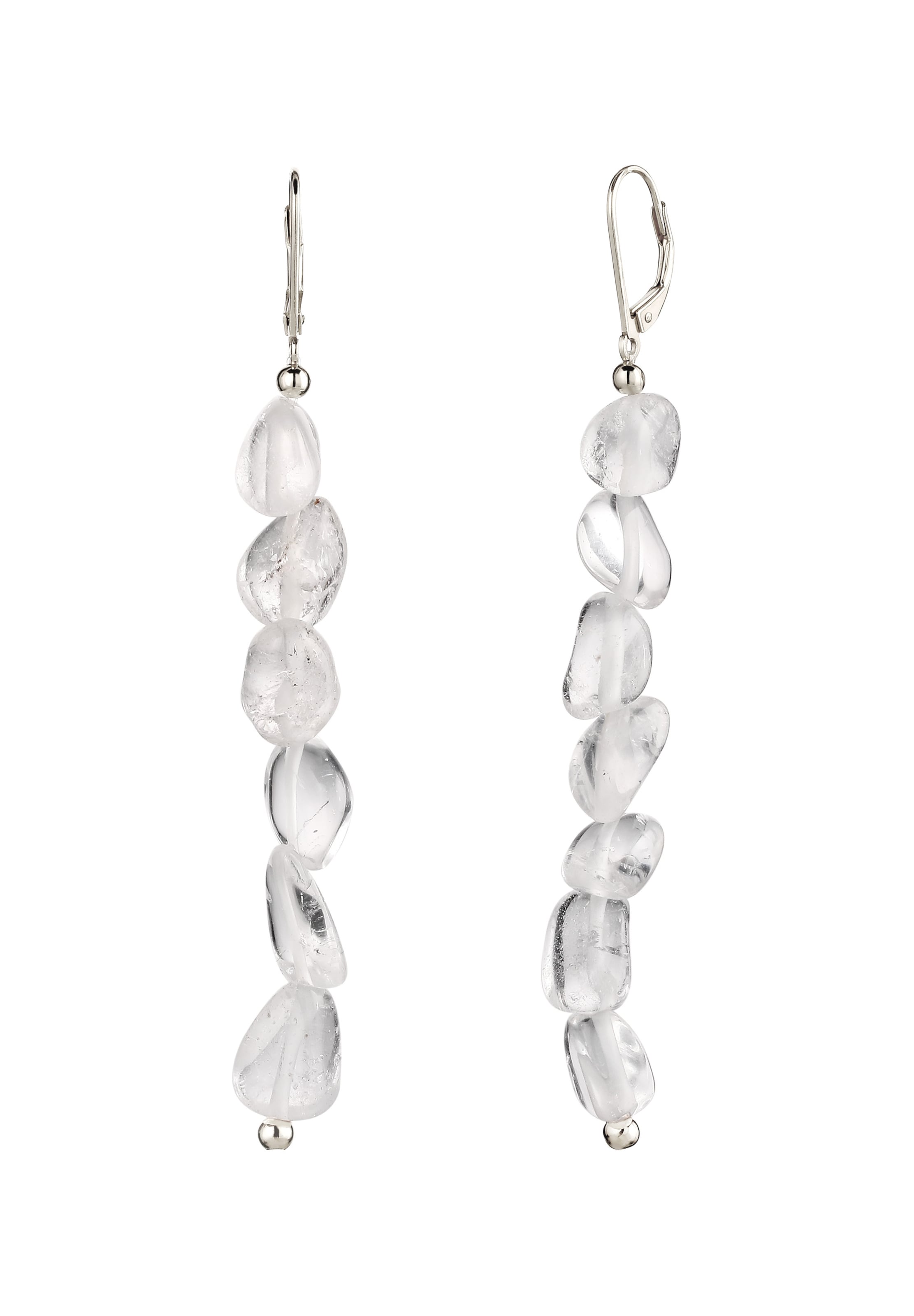 ELLI Earrings in Silver: front