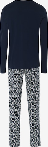 Hanro Pyjama lang ' Night & Day ' in Blauw