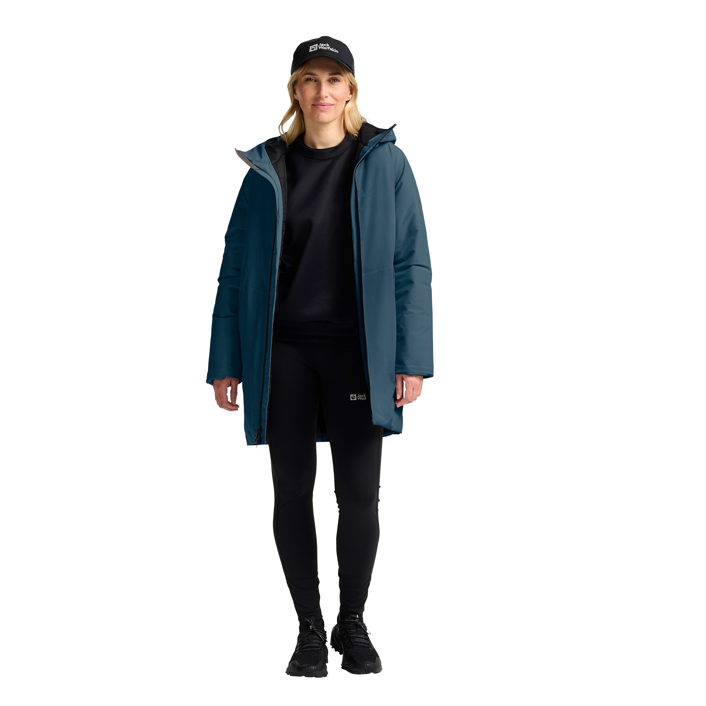 JACK WOLFSKIN Outdoor Jacket in Green