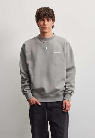 Pegador - Sudadera en gris: frente