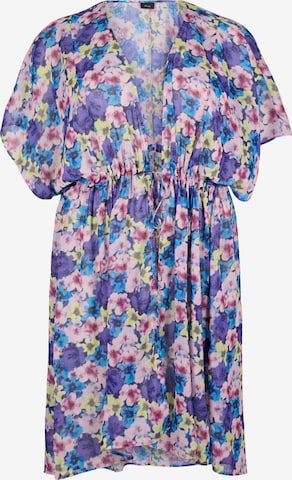 Kimono 'CAHUSI' di Swim by Zizzi in blu: frontale