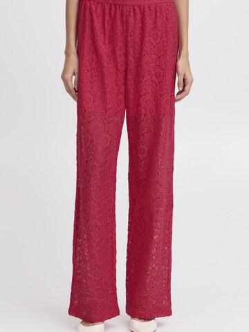 b.young Regular Trousers ' BYBXSOLACY ' in Red