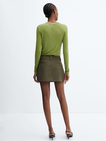 MANGO Skirt 'MELI' in Green