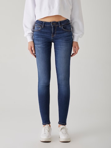 LTB Skinny Jeans in Blue: front