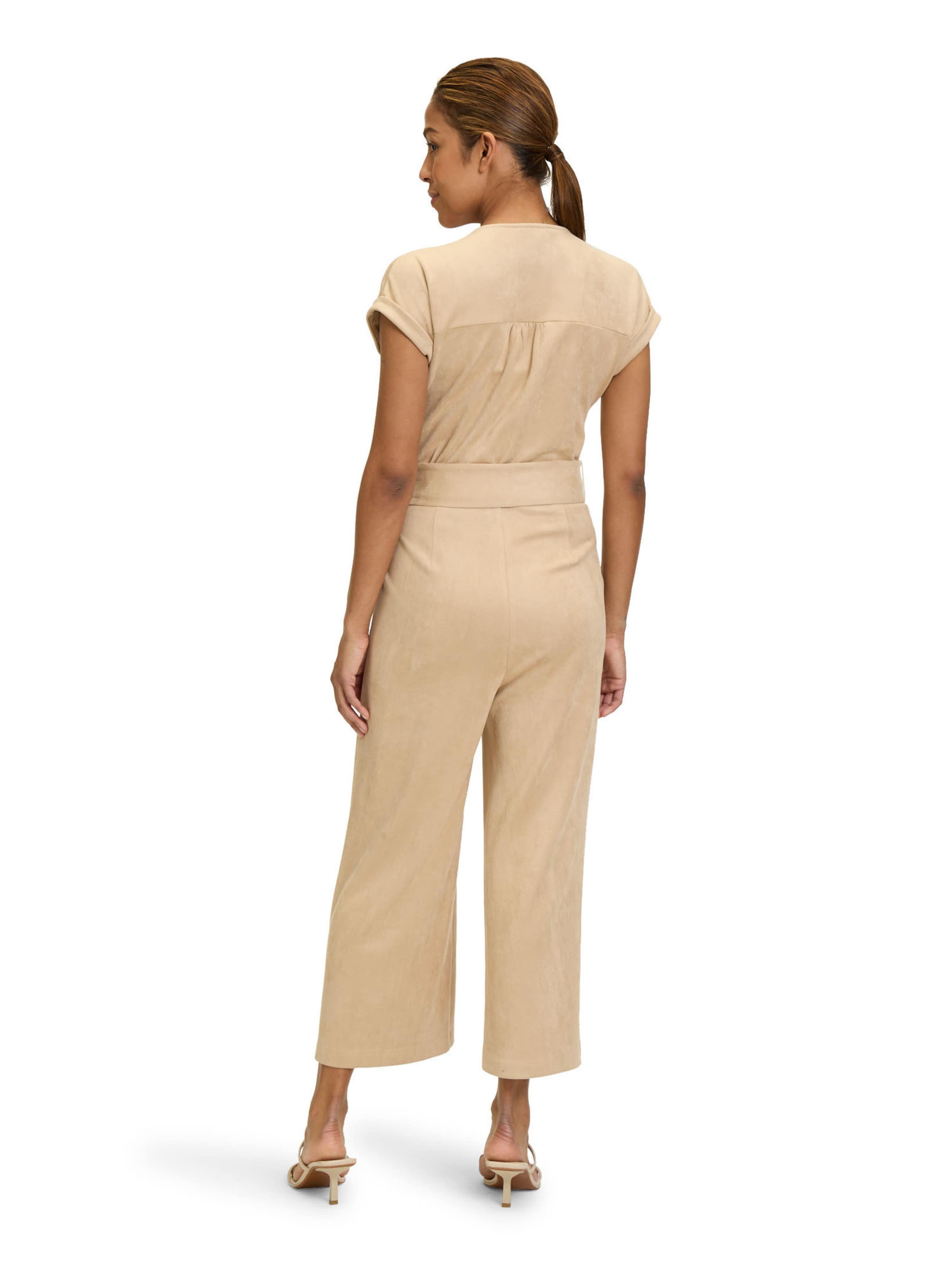 Tuta jumpsuit di Betty Barclay in beige