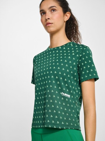 Hummel Functioneel shirt 'Pulse Workout' in Groen