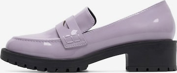 Bianco Classic Flats 'PEARL' in Purple: front