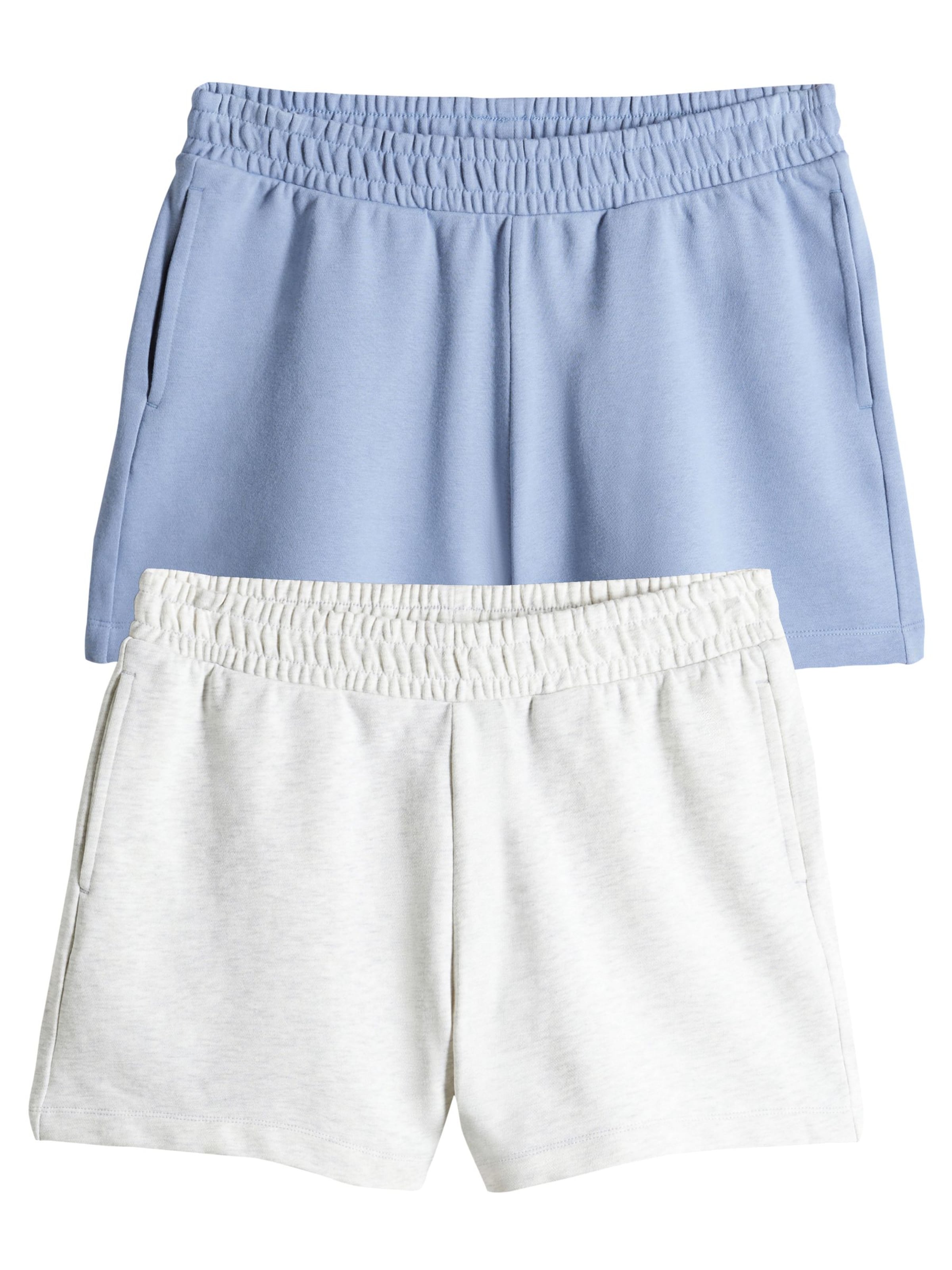 The Set Regular Byxa i blå: framsida