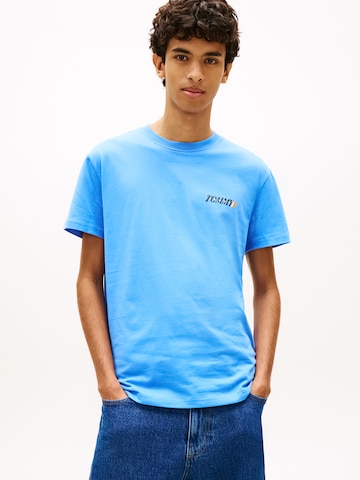 Tommy Jeans Majica 'VINTAGE' | modra barva: sprednja stran