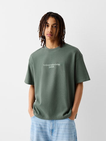 Bershka Bluser & t-shirts i grøn: forside