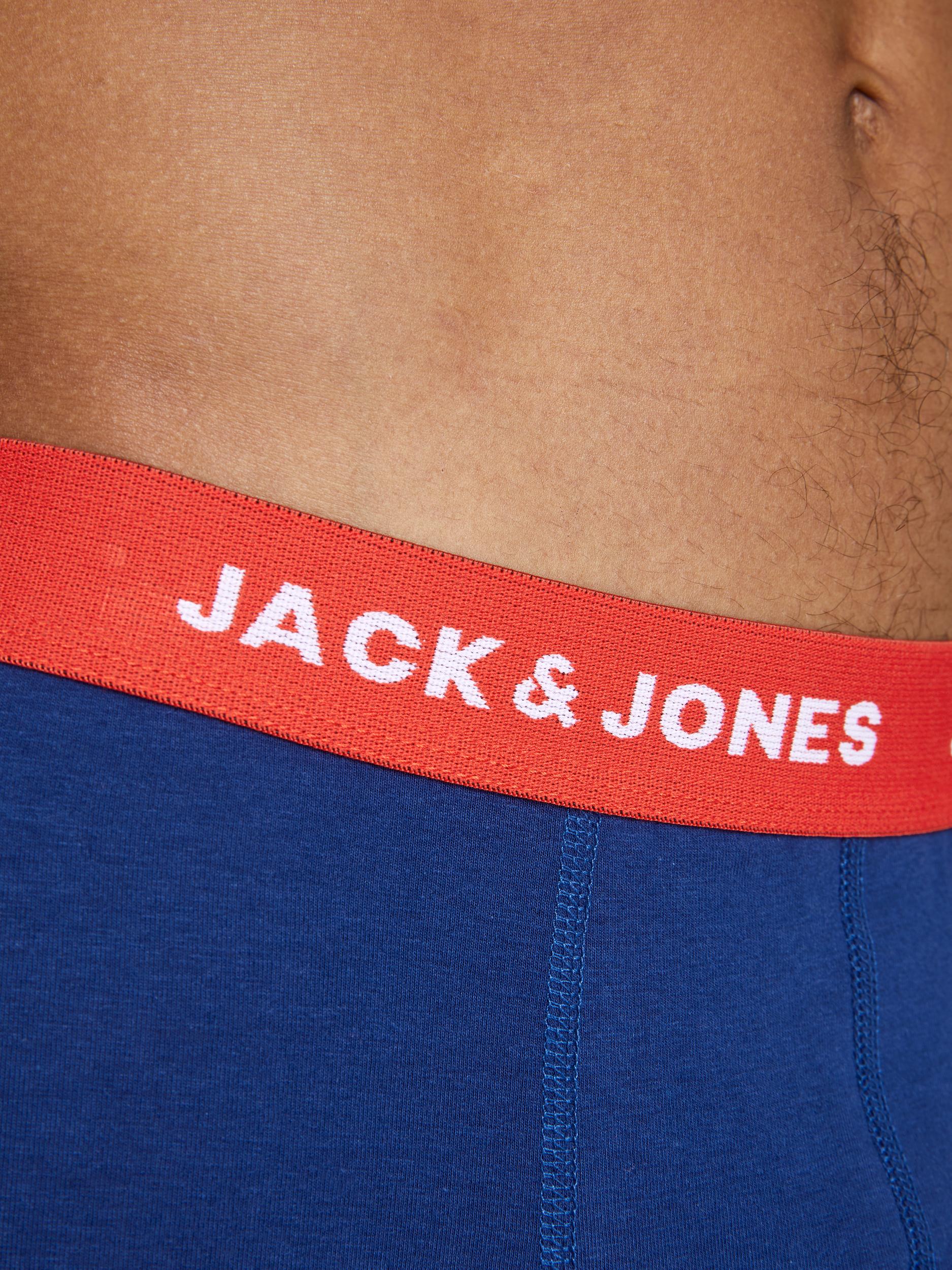 JACK & JONES Bokserki w kolorze Czarny, Ciemny Niebieskim 