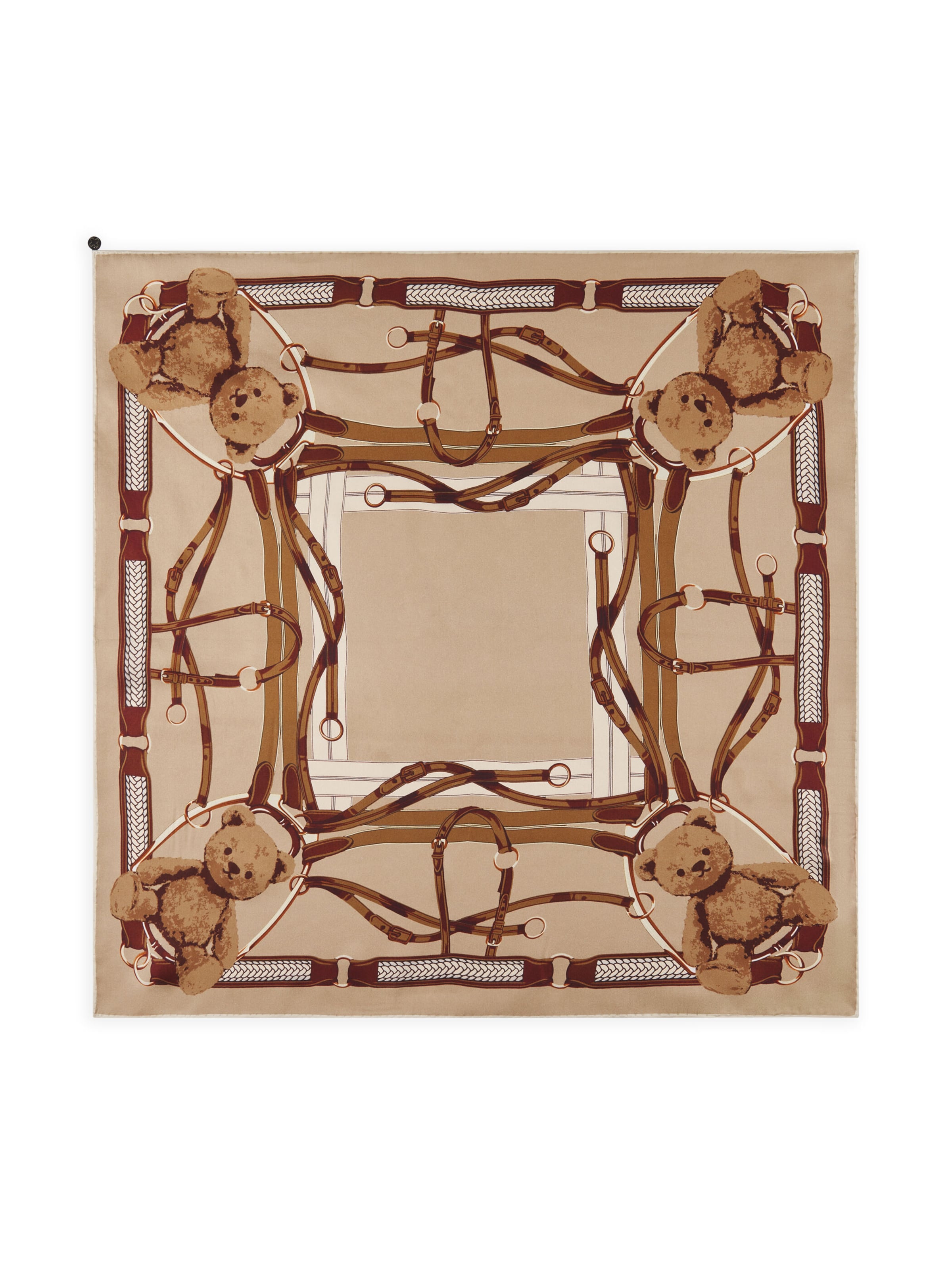 Foulard CODELLO en beige : devant