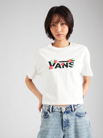 VANS - Camiseta en blanco: frente