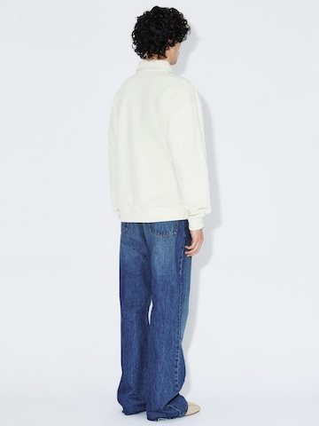 Dr. Denim Sweatshirt 'Brady Collar' in Beige