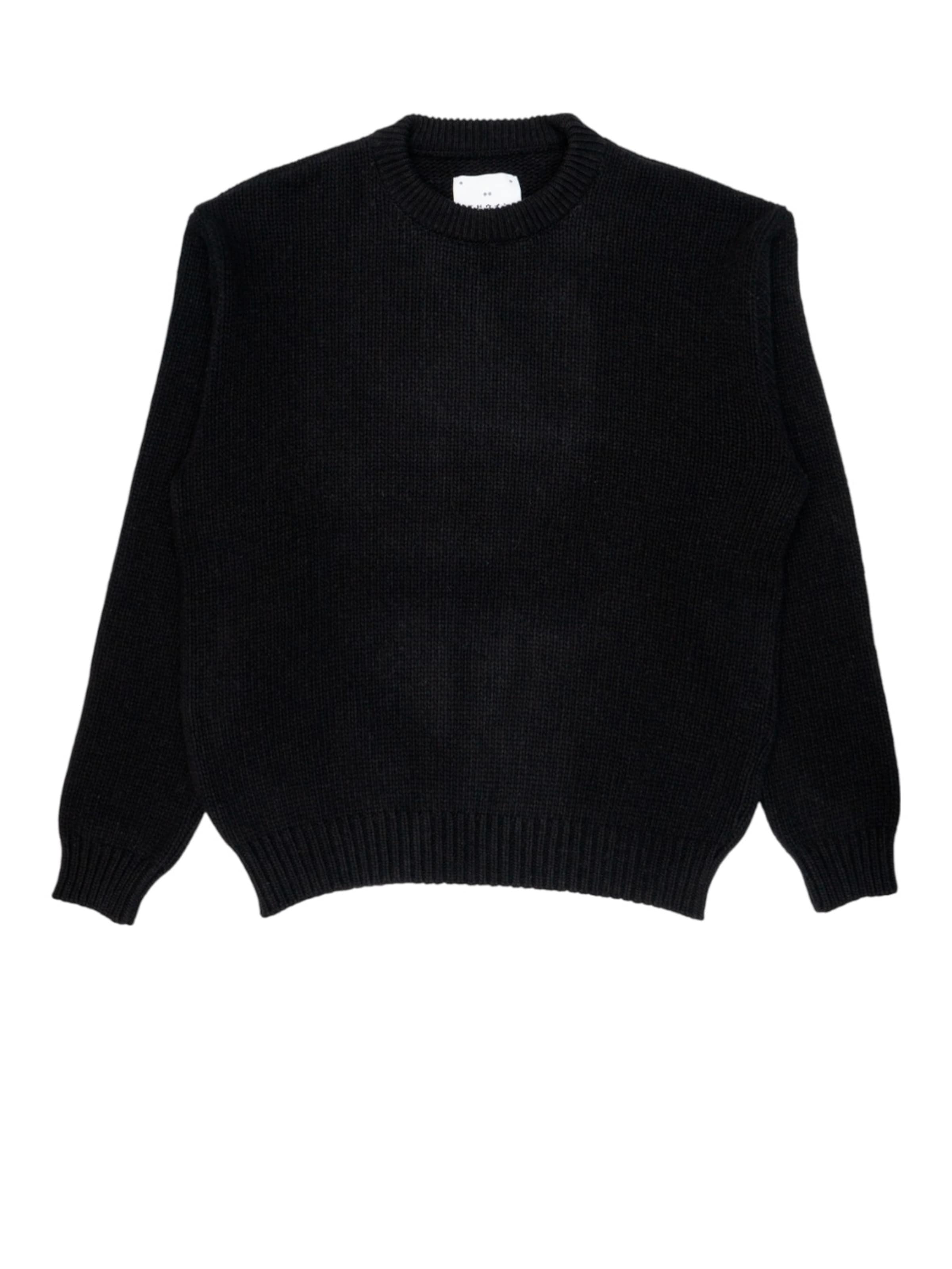 EDWIN Pullover‌ in Schwarz: Vorderseite