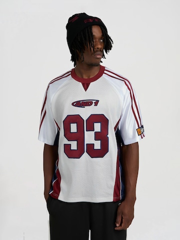 AND1 T-Shirt 'Respect The Game' in Weiß: Vorderseite