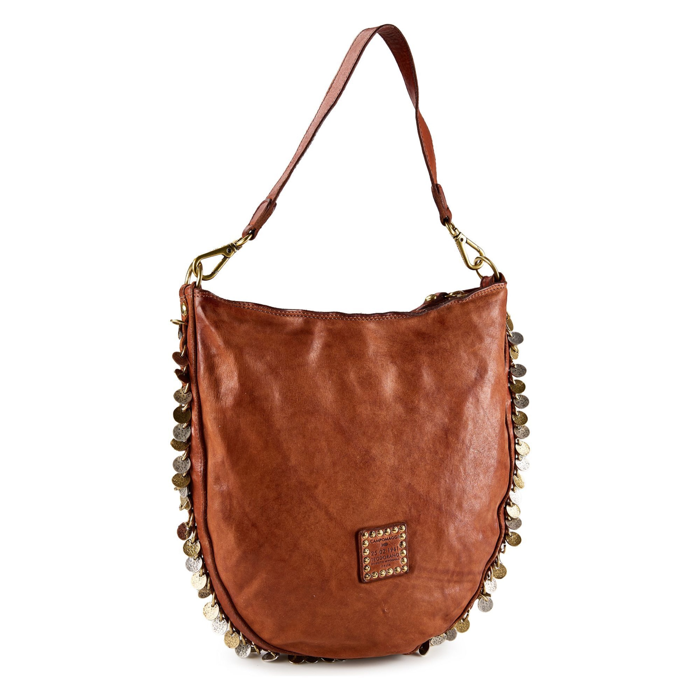 Campomaggi Schoudertas 'Gianna' in Bruin