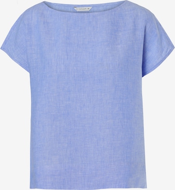 TATUUM - Blusa 'OMA' en azul: frente