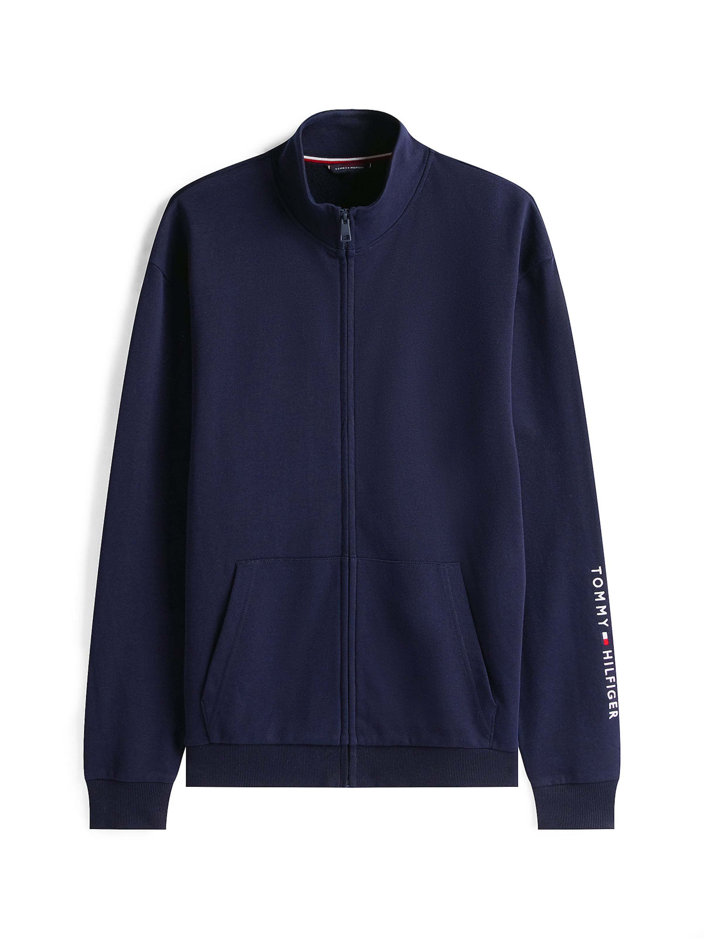 Veste de survêtement TOMMY HILFIGER en bleu : devant