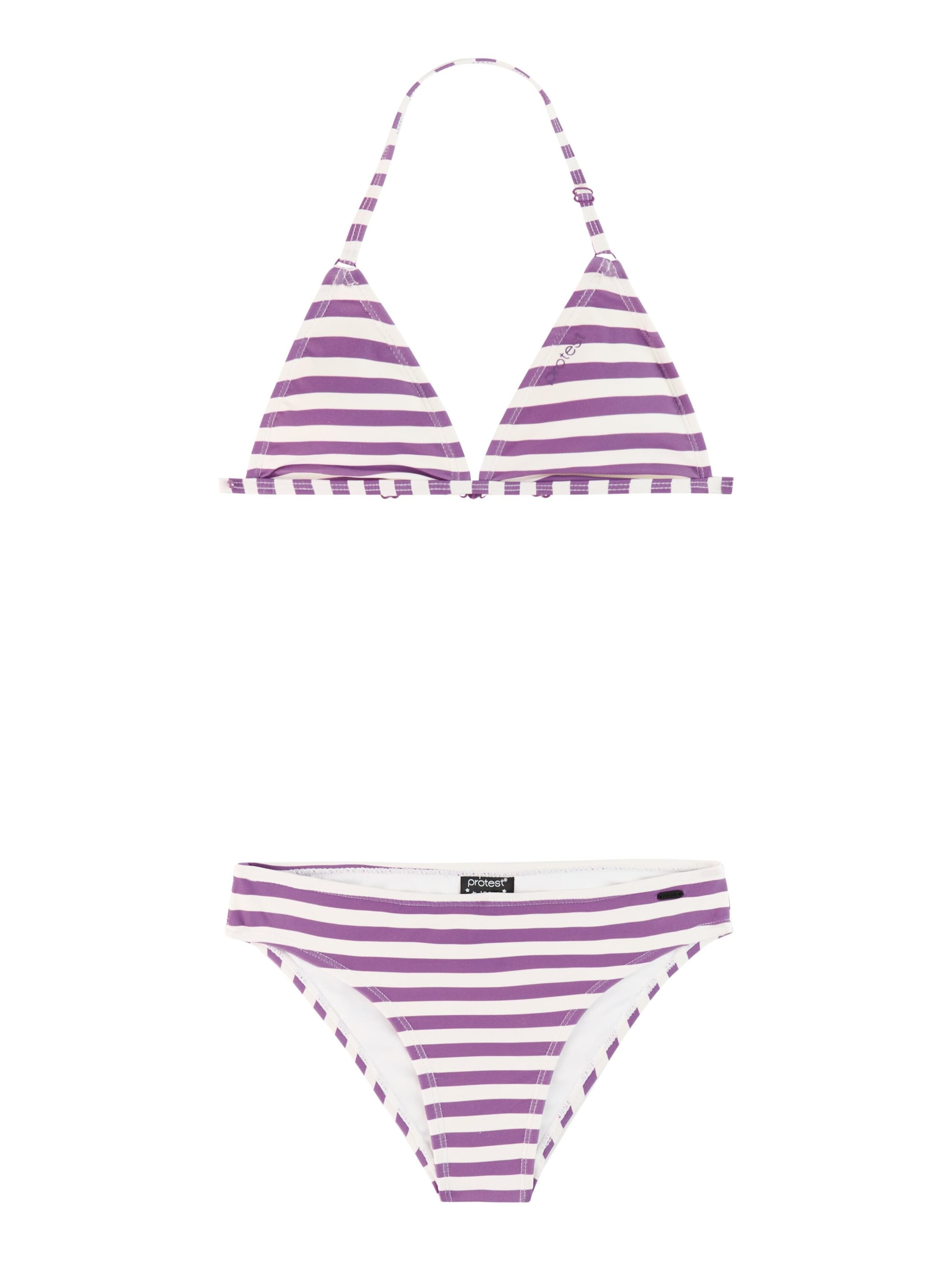 PROTEST Triangel Bikini 'PRTMickeys JR'‌‌‌‌‌‌‌‌‌ in Lila: Vorderseite