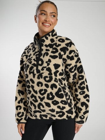 Veste mi-saison South Beach en marron : devant