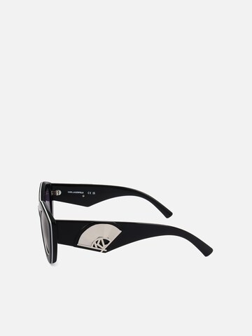 Karl Lagerfeld Zonnebril 'Karl Lagerfeld KL6127S Wine pink 52/18/140 Women Sunglasses' in Zwart
