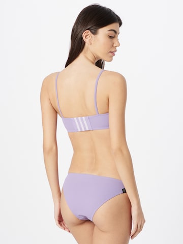 ADIDAS SPORTSWEAR - Bustier Bikini deportivo 'Iconisea' en lila