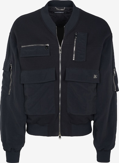 DOLCE & GABBANA Veste mi-saison 'Dolce & Gabbana Bomberjacke schwarz' en L en noir, Vue avec produit
