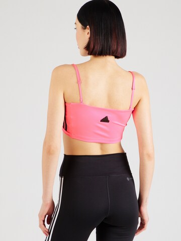 ADIDAS SPORTSWEAR Sports top 'TIRO Q2' in Pink