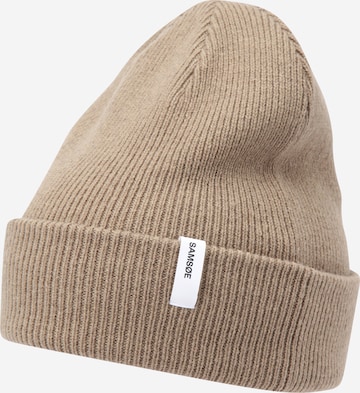 Samsøe Samsøe Beanie in Brown: front