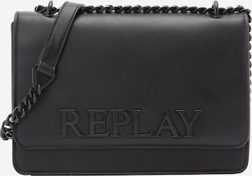 Geantă de umăr de la REPLAY pe gri: față
