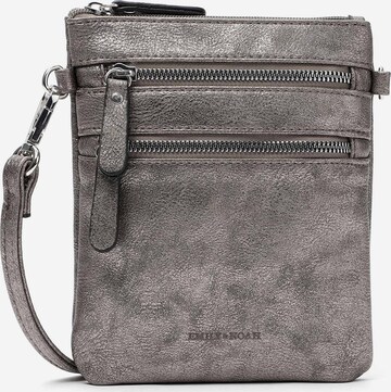 Borsa a tracolla ' Emma ' di Emily & Noah in grigio: frontale