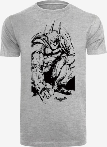 T-Shirt 'DC Comics Batman Arkham Knight' F4NT4STIC en gris : devant