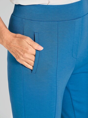 Goldner Tapered Broek 'Sara' in Blauw