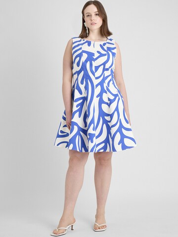 Guido Maria Kretschmer Curvy Dress 'Isabelle' in Blue