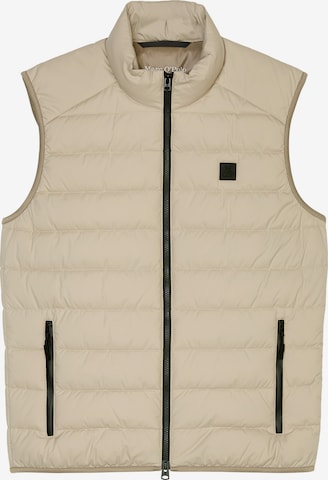 Gilet Marc O'Polo en beige : devant