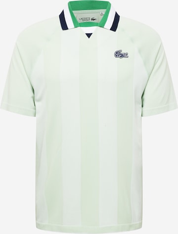 Lacoste Sport Λειτουργικό μπλουζάκι σε λευκό: μπροστά
