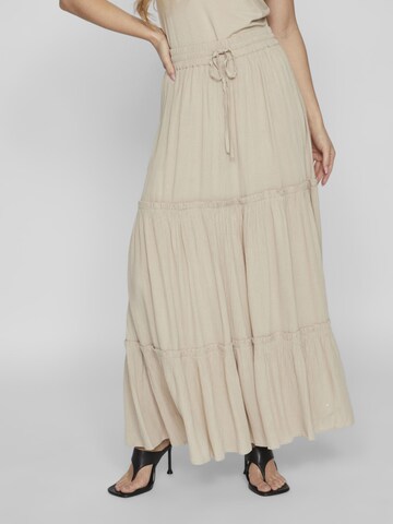 VILA - Falda 'VIMESA' en beige: frente
