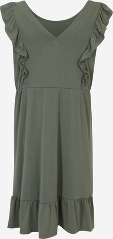 Mamalicious Curve - Vestido de verano 'Roberta Mary' en verde